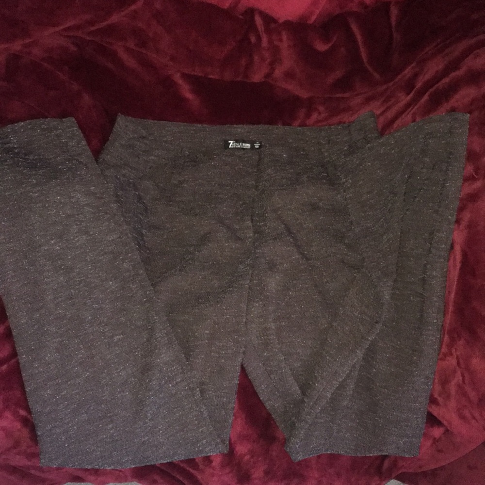 New York and Co 7th Avenue brown dress pants so 14